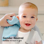NR KEABABIES WASH CLOTHS | 6 PACK | BRAVO BLUE