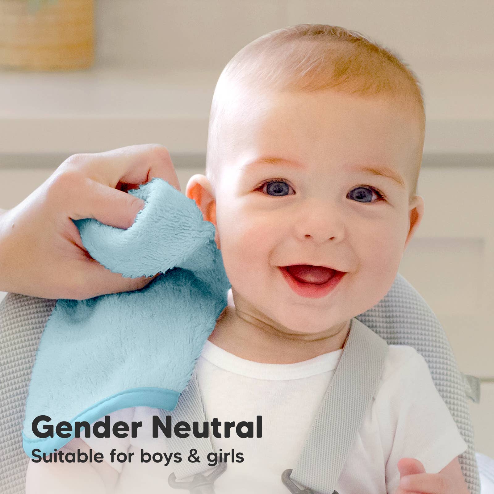 NR KEABABIES WASH CLOTHS | 6 PACK | BRAVO BLUE