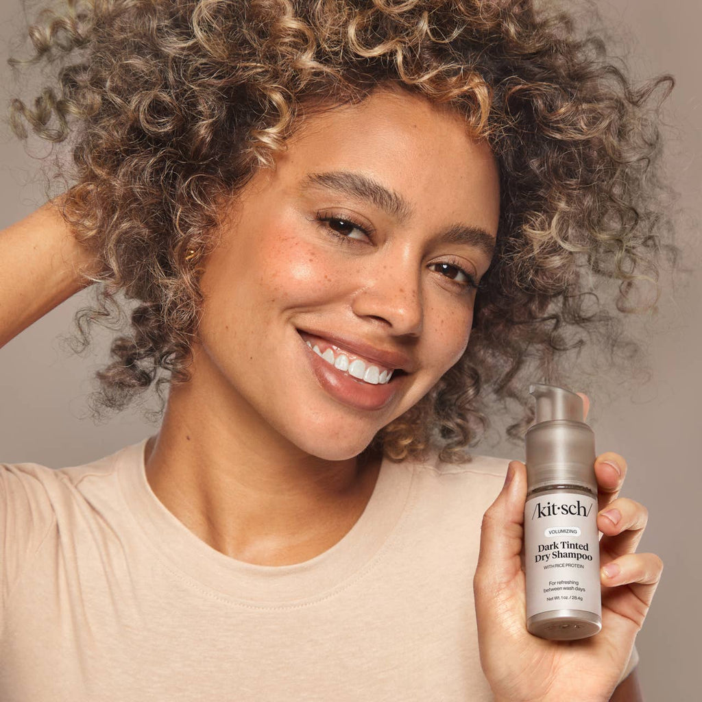 NR KITSCH VOLUMIZING DRY SHAMPOO ( DARK TINT) | RICE PROTEIN