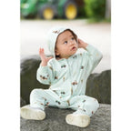 NR BELAN J BAGGY HOODIE ZIPPER JUMPSUIT | TRACTOR