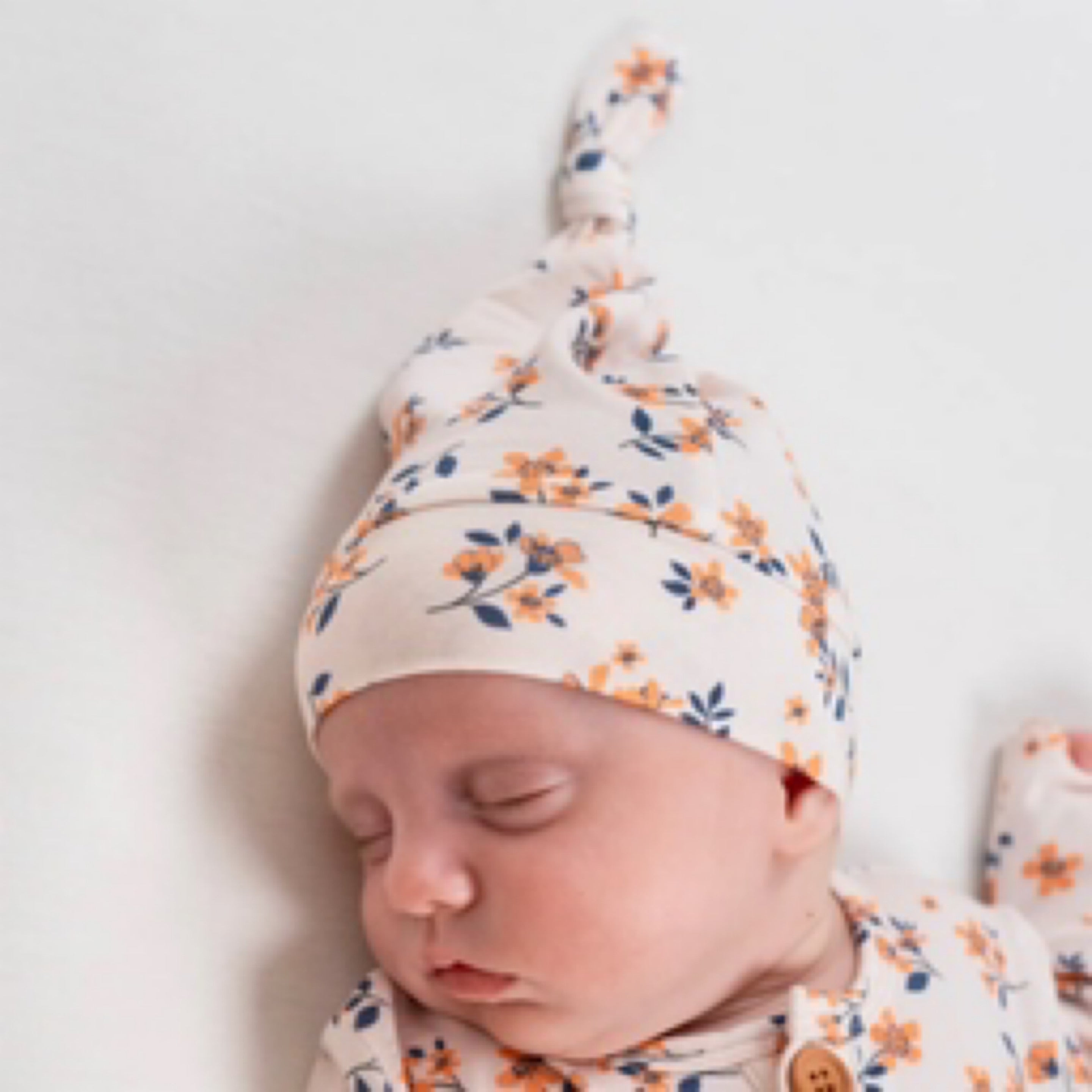 NR BELAN J KNOTTED HAT | PEACHY BLOSSUM