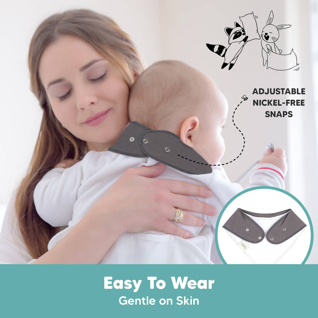 NR KEABABIES BABY BANDANA BIBS | 8-PACK | HUNTER