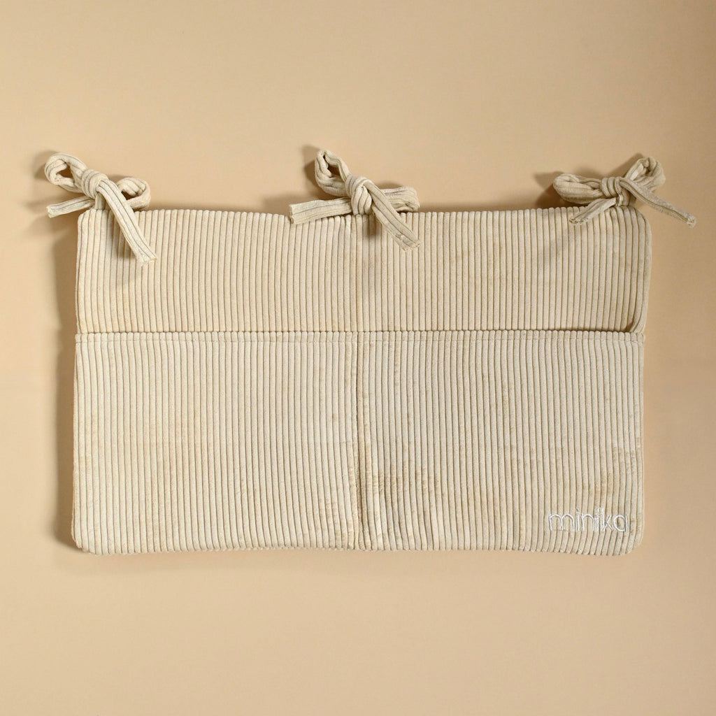 NR MINIKA CRIB ORGANIZER | CREAM