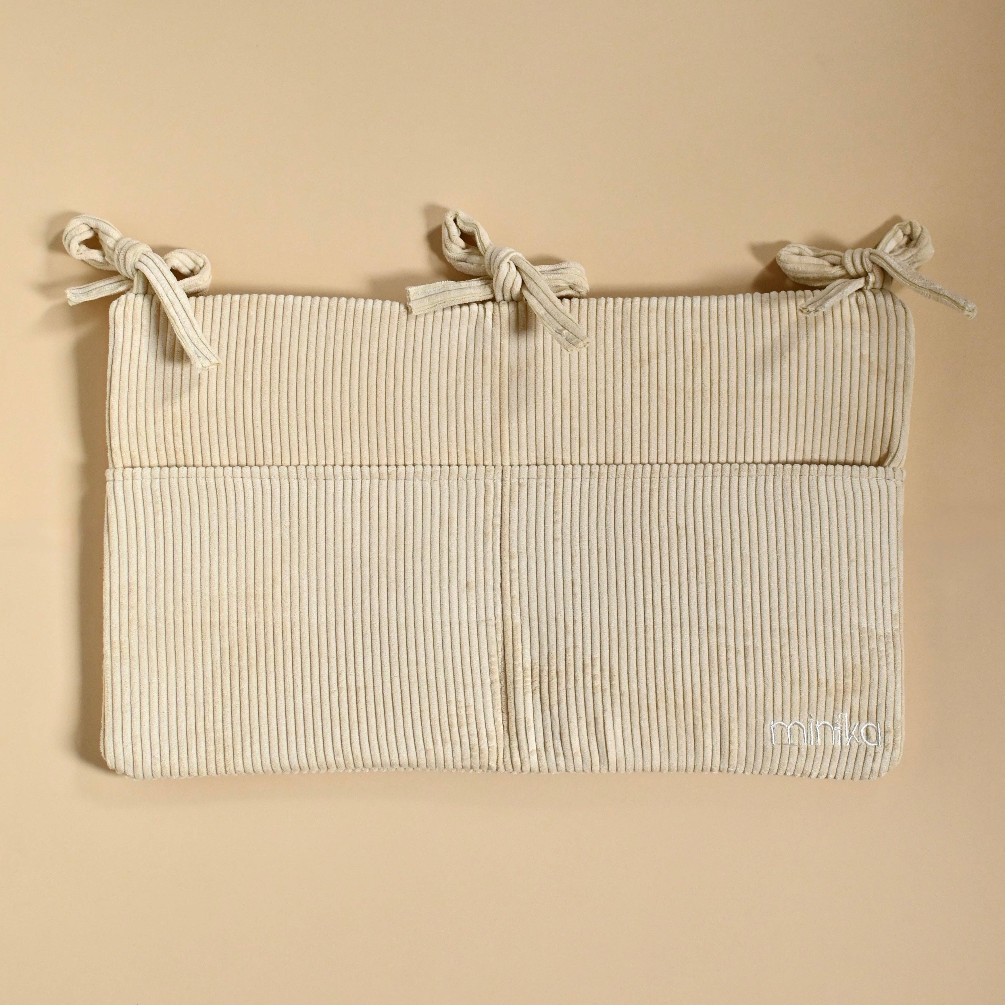 NR MINIKA CRIB ORGANIZER | CREAM