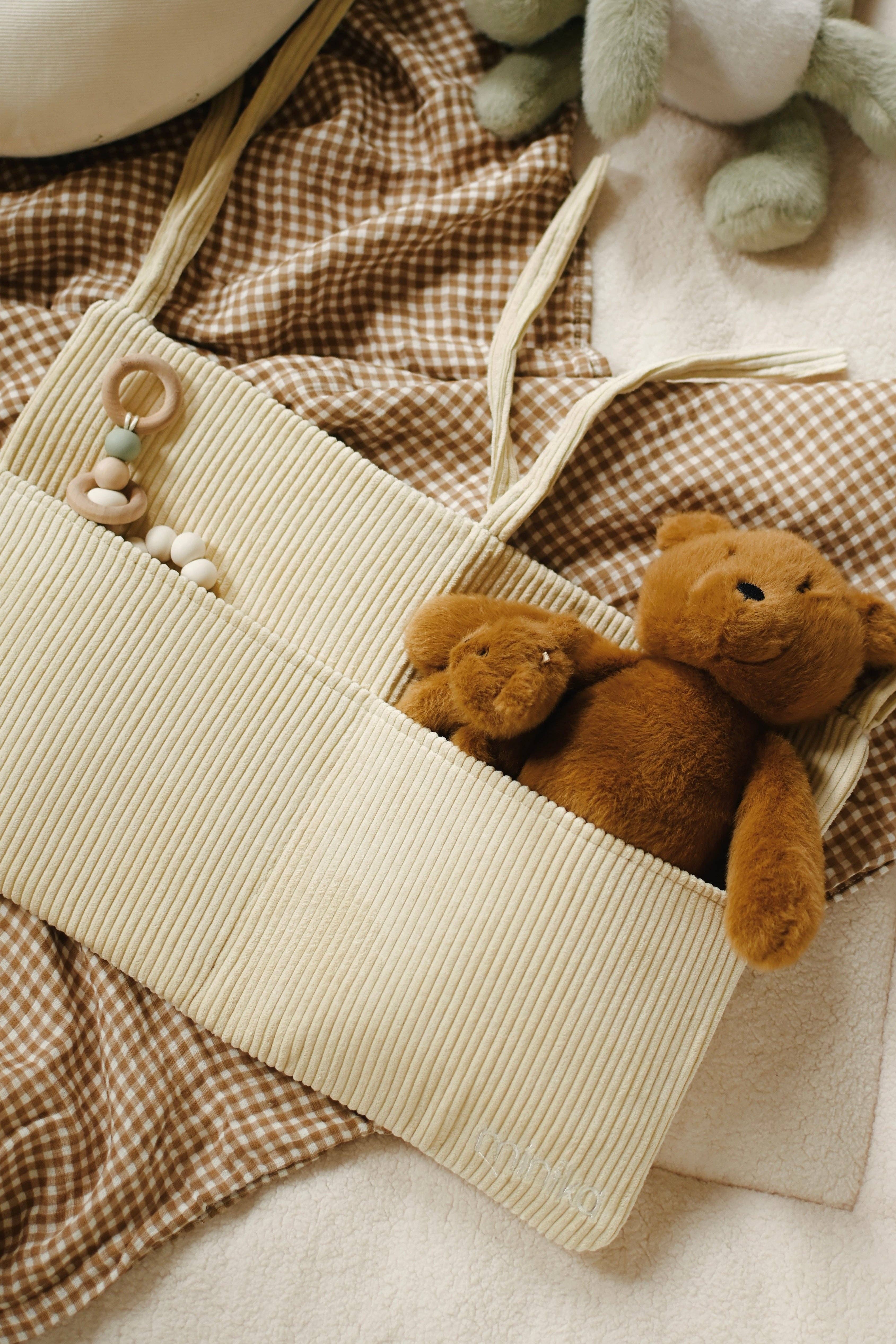 NR MINIKA CRIB ORGANIZER | CREAM