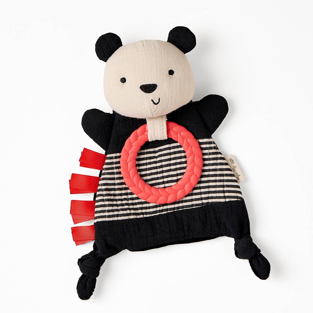 NR BITZY CRINKLE SENSORY TOY TEETHER | FOX