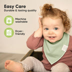 NR KEABABIES BABY BANDANA BIBS | 8-PACK | MUTED PASTEL