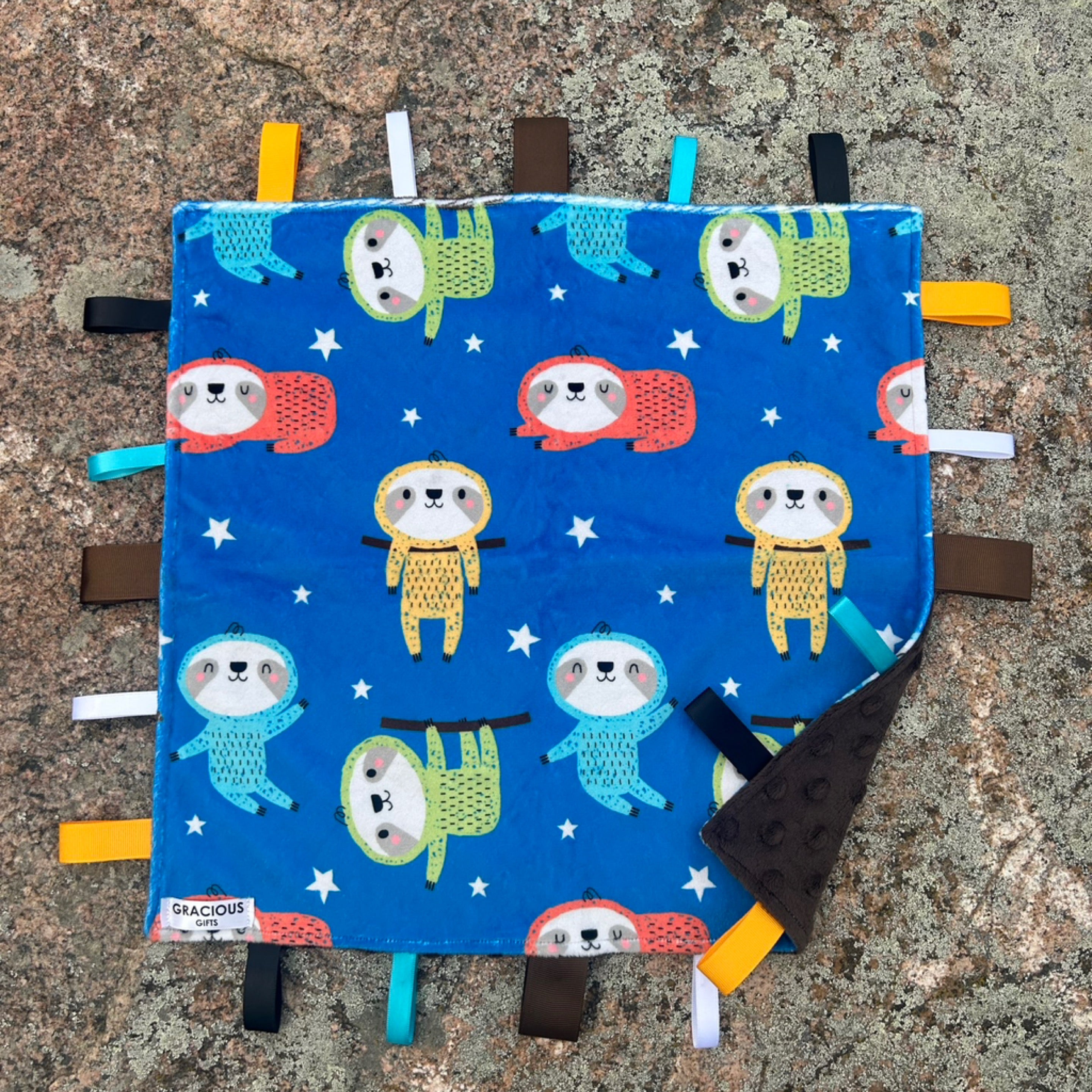 NR GG SNUGGLE BLANKY | SLOTHS