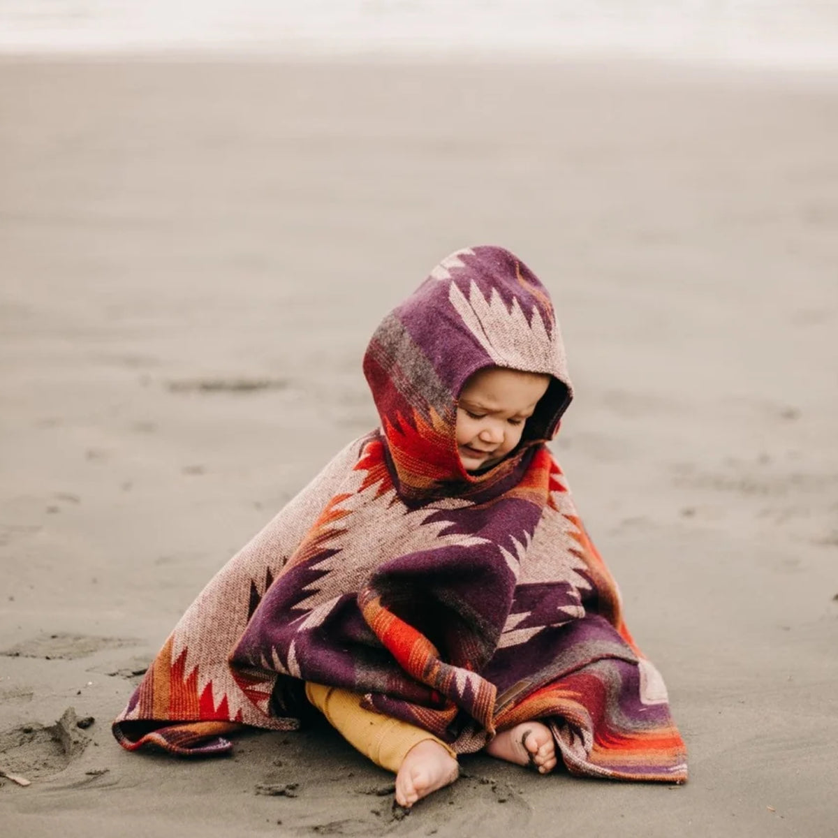 NR MINI PONCHO | SUNSET