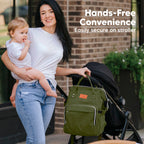 NR KEABABIES DIAPER BAG BACK PACK | OLIVE