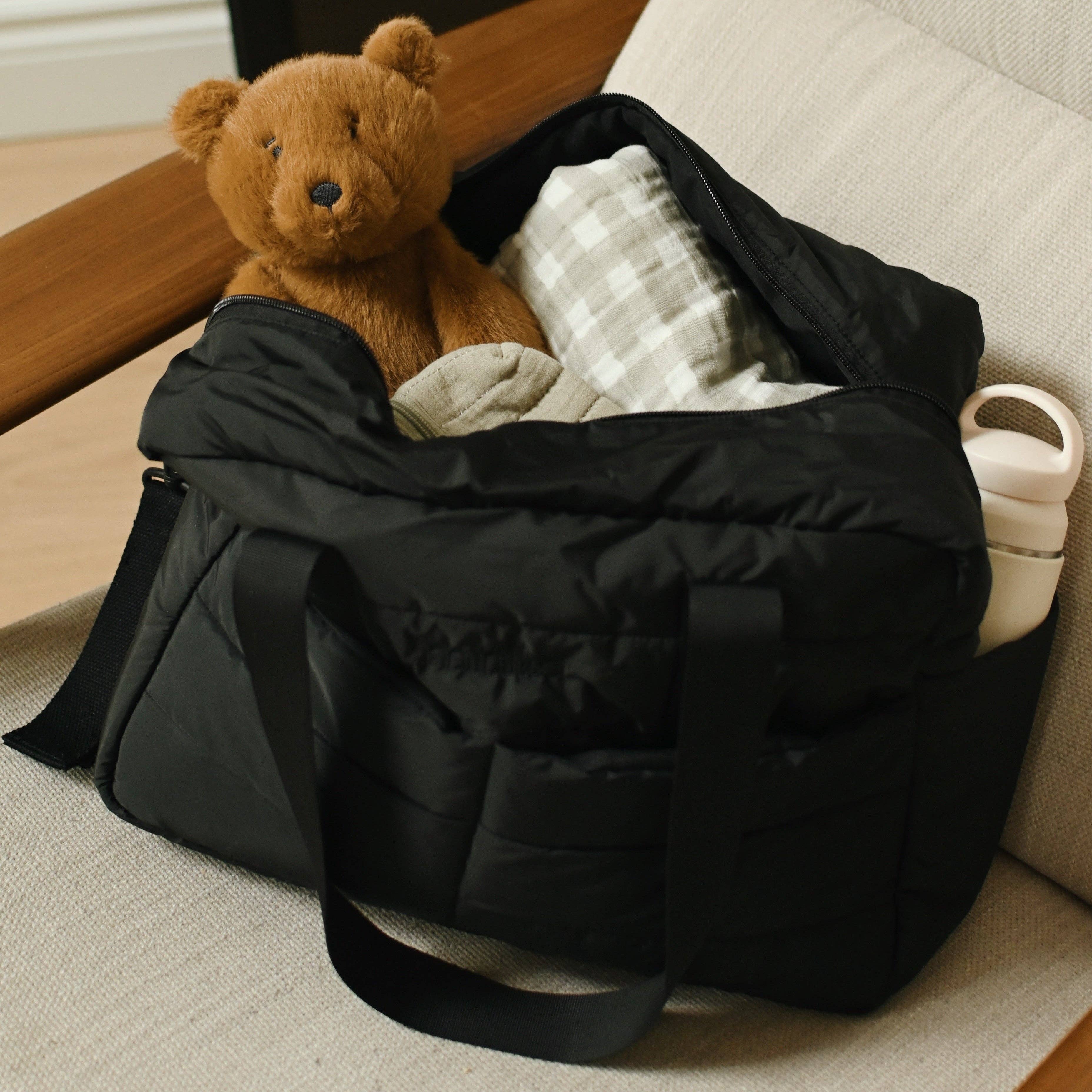 NR MINIKA DIAPER BAG | BLACK