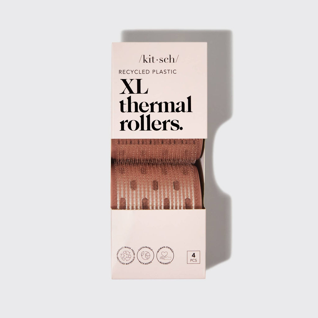NR KITSCH PLASTIC THERMAL ROLLERS | XL 4PC