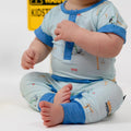 NR BELAN J S/S POCKET ROMPER | CONSTRUCTION