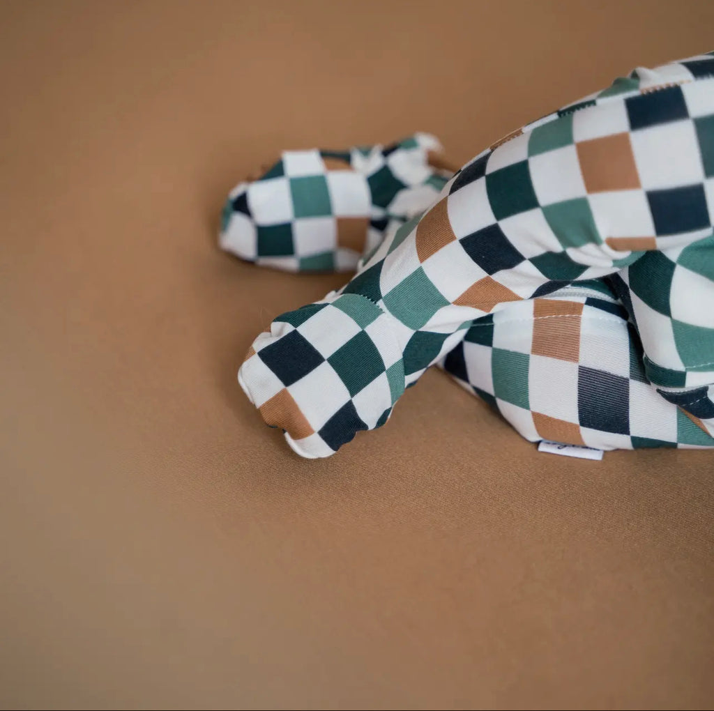 NR PIP + PHEE BAMBOO FOOTED SLEEPER | MULTI CHECKS LE