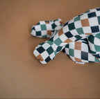 NR PIP + PHEE BAMBOO FOOTED SLEEPER | MULTI CHECKS LE
