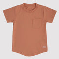 NR SWIZZ POCKET TEE | TERRACOTTA