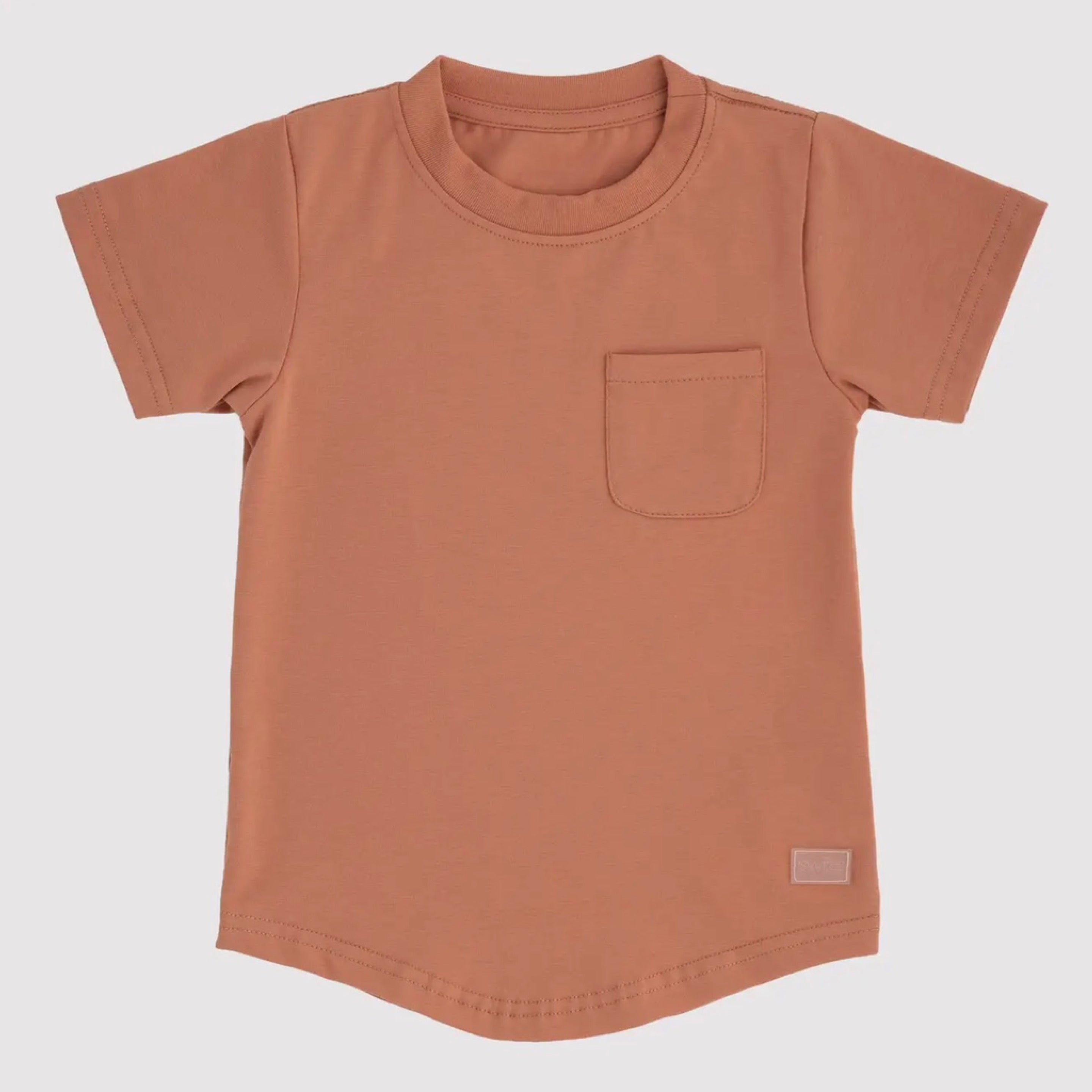 NR SWIZZ POCKET TEE | TERRACOTTA