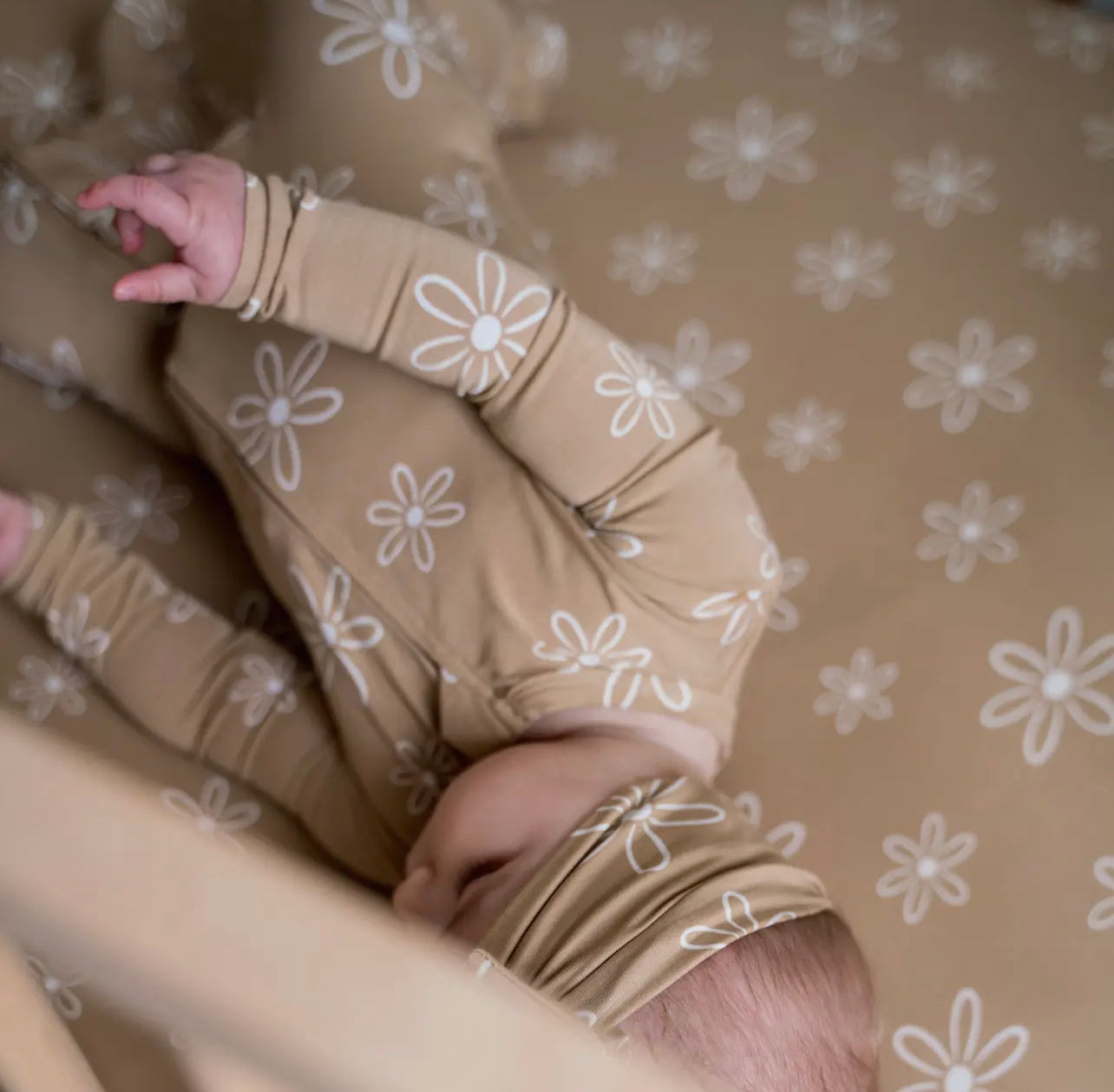 NR PIP + PHEE BAMBOO FOOTED SLEEPER | CAFE FLORAL LE