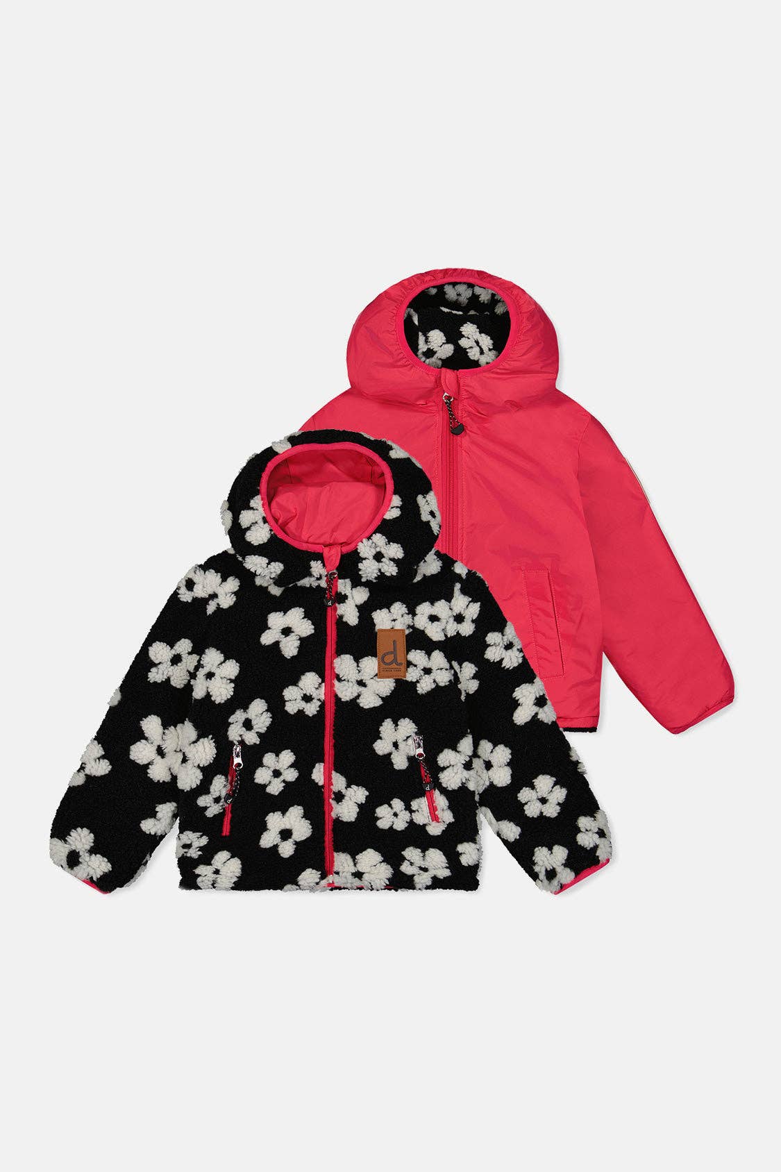 NR DEUX PAR DEUX REVERSIBLE MID SEASON JACKET | PINK BLACK