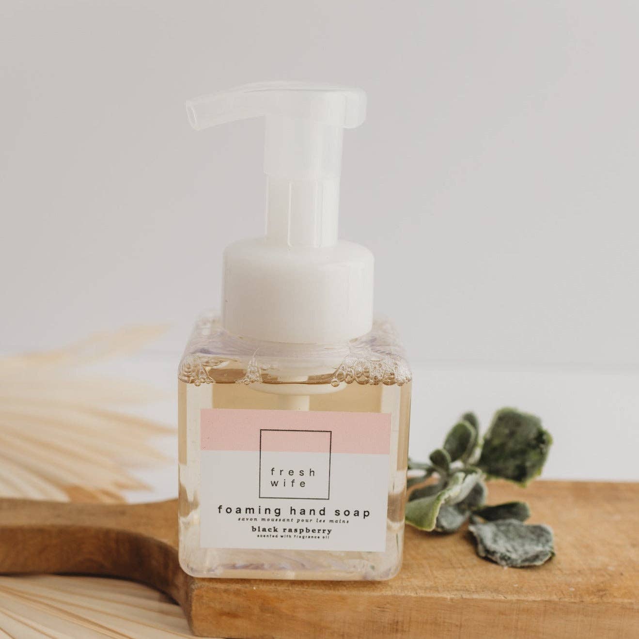 NR BLACK RASPBERRY FOAMING SOAP: 250ml | FRESH WIFE SOAP CO.