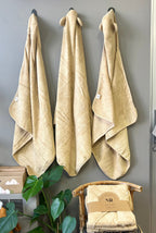 NR HOODED BEAR TOWEL | 36x36 | HARVEST