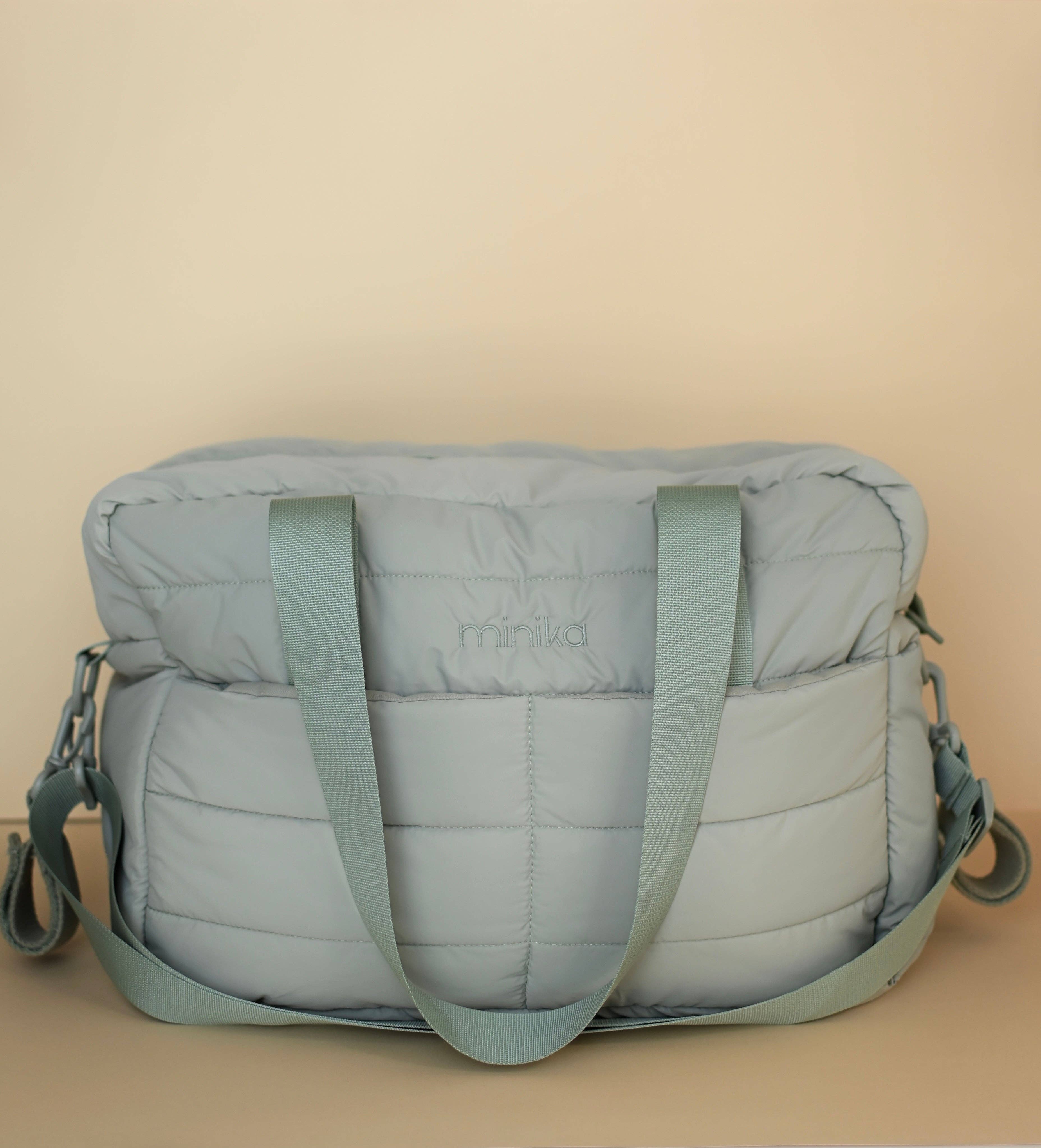 NR MINIKA DIAPER BAG | SAGE