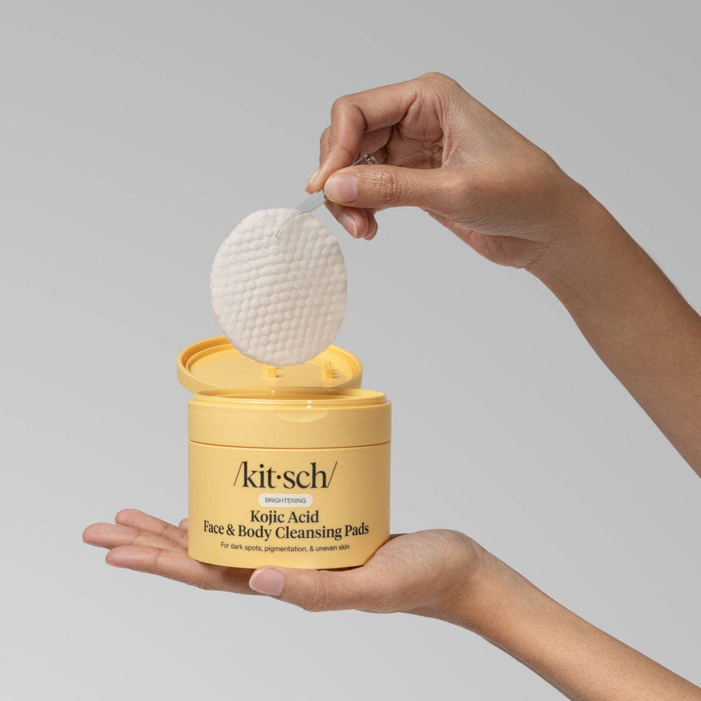 NR KITSCH KOJIC ACID FACE & BODY CLEANSING PADS