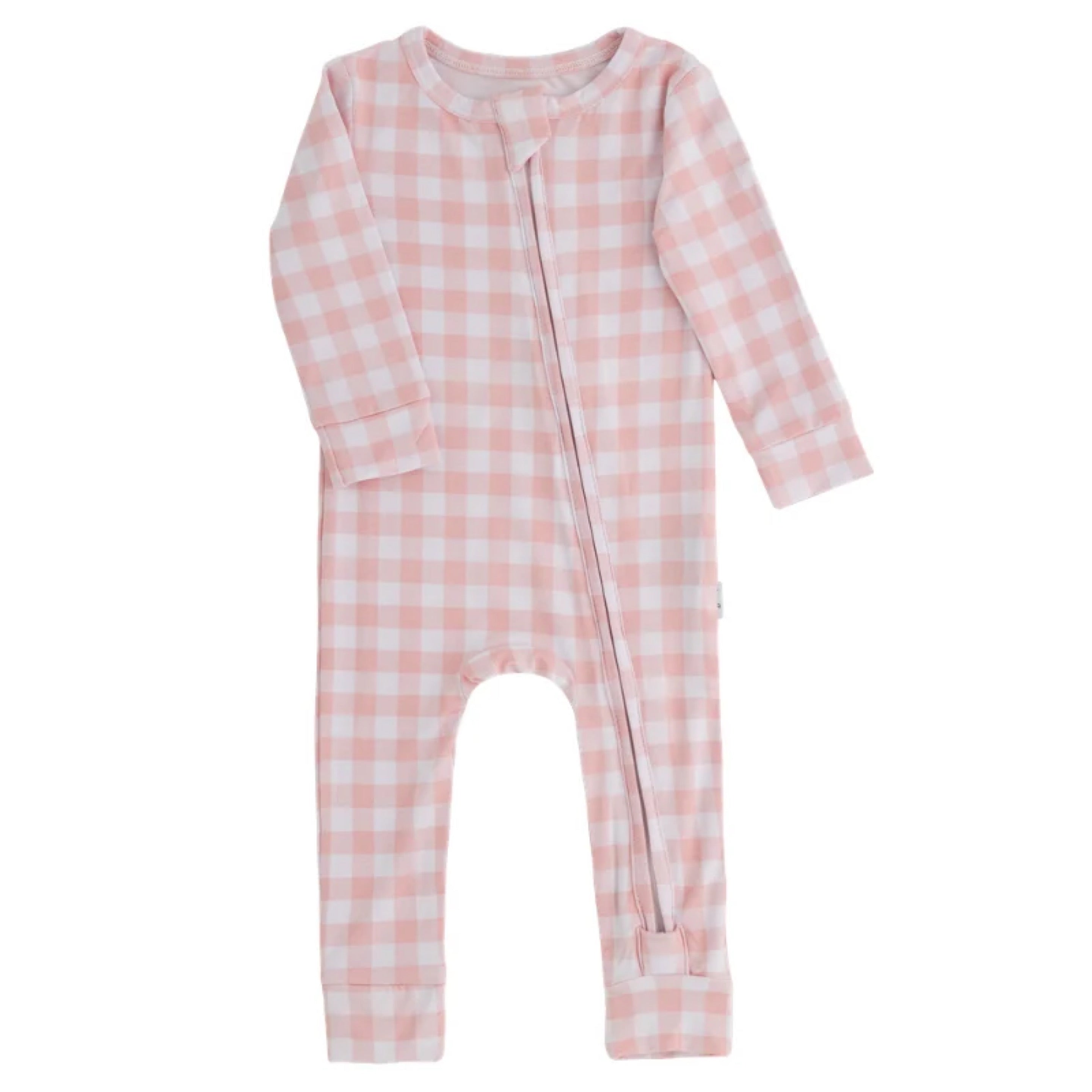 NR PIP PHEE PINK GINGHAM SLEEPER