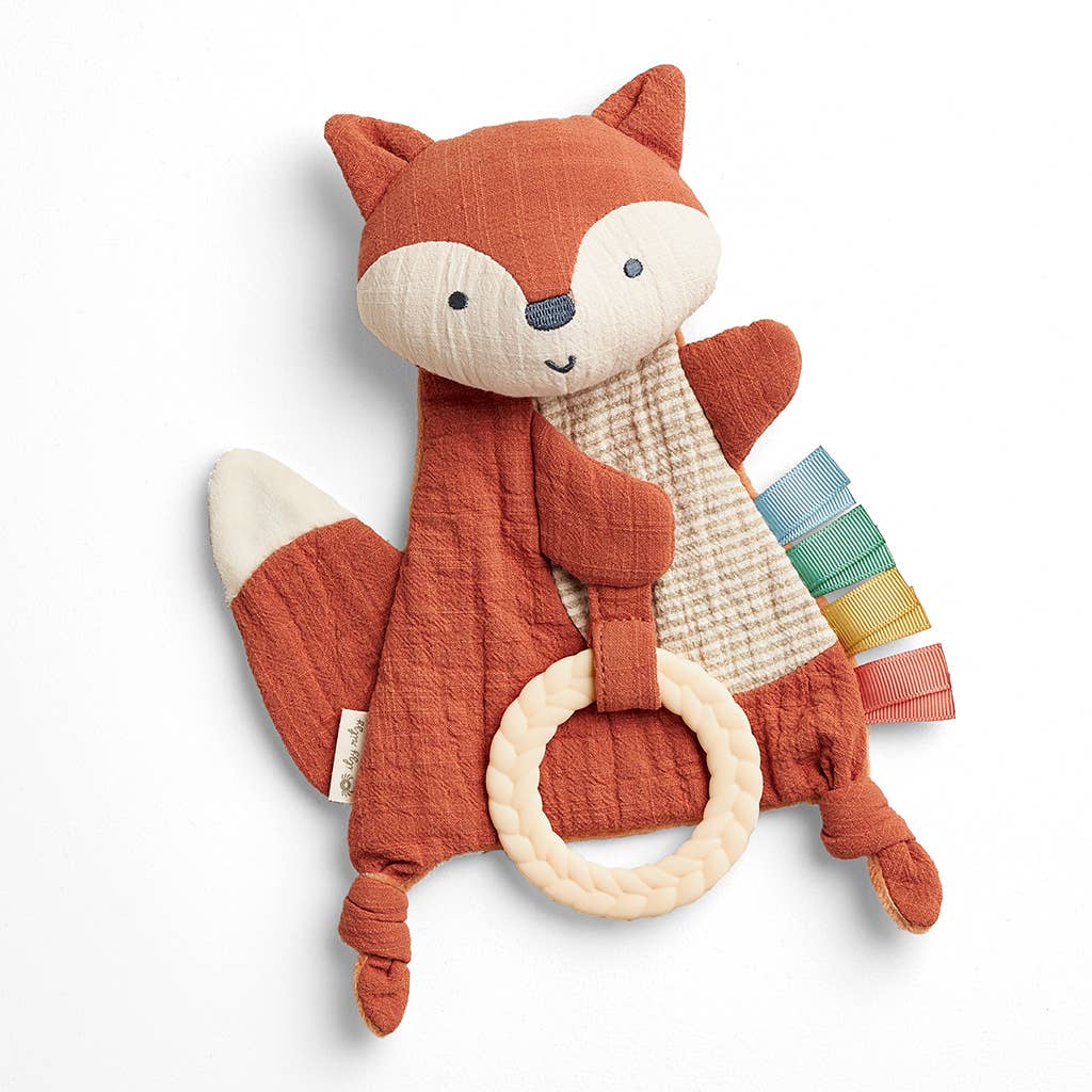 NR BITZY CRINKLE SENSORY TOY TEETHER | MALLARD