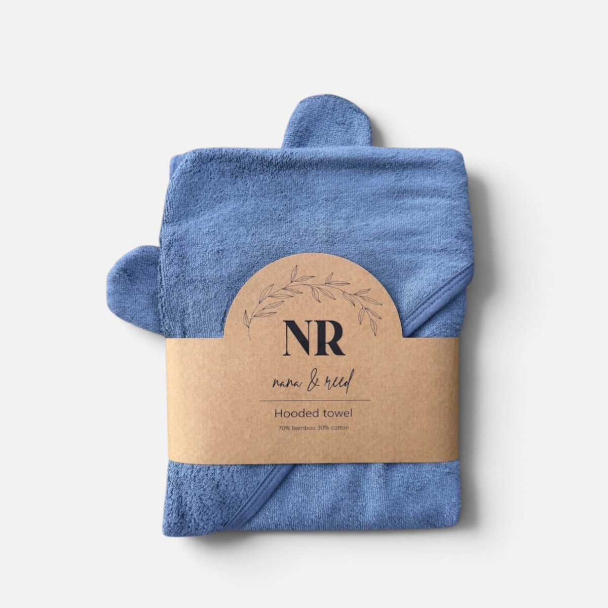 NR HOODED BEAR TOWEL | 36x36 | TRUE NORTH