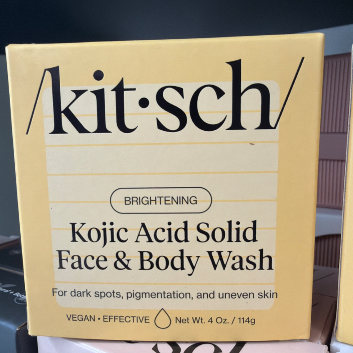 NR KITSCH KOJIC ACID FACE & BODY WASH BAR