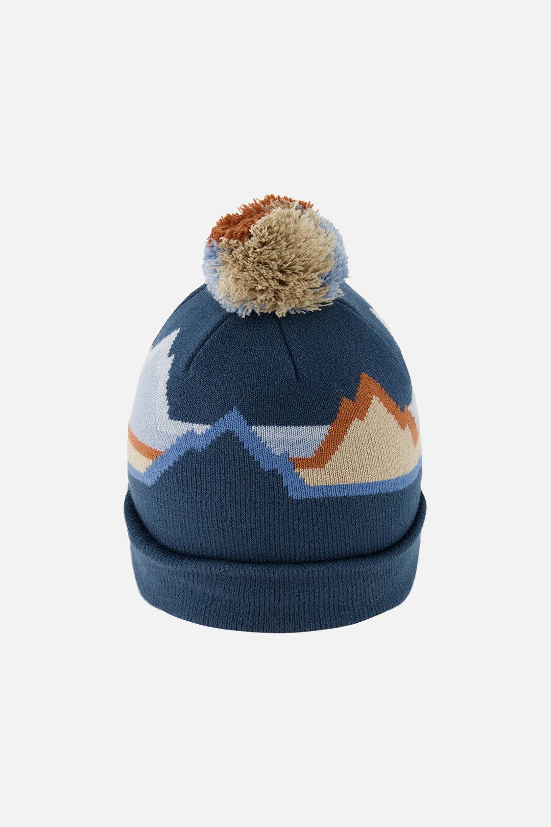 NR DEUX PAR DEUX WINTER KNIT HAT MOUNTAIN JACQUARD