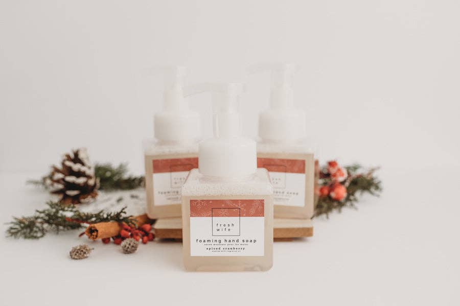 NR SPICED CRANBERRY FOAMING SOAP | FRESH WIFE SOAP CO.