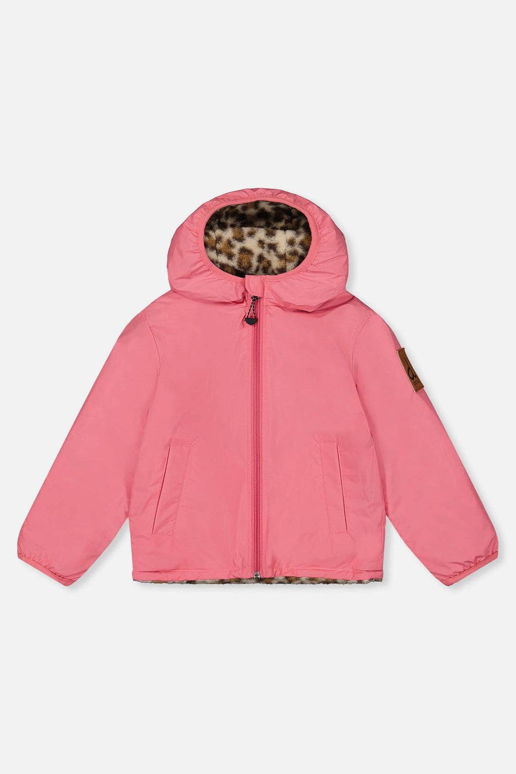 NR DEUX PAR DEUX REVERSIBLE MID SEASON JACKET | LEOPARD