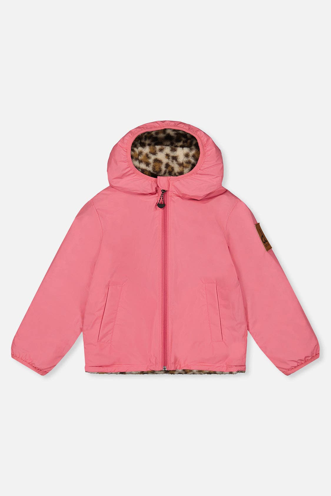 NR DEUX PAR DEUX REVERSIBLE MID SEASON JACKET | LEOPARD