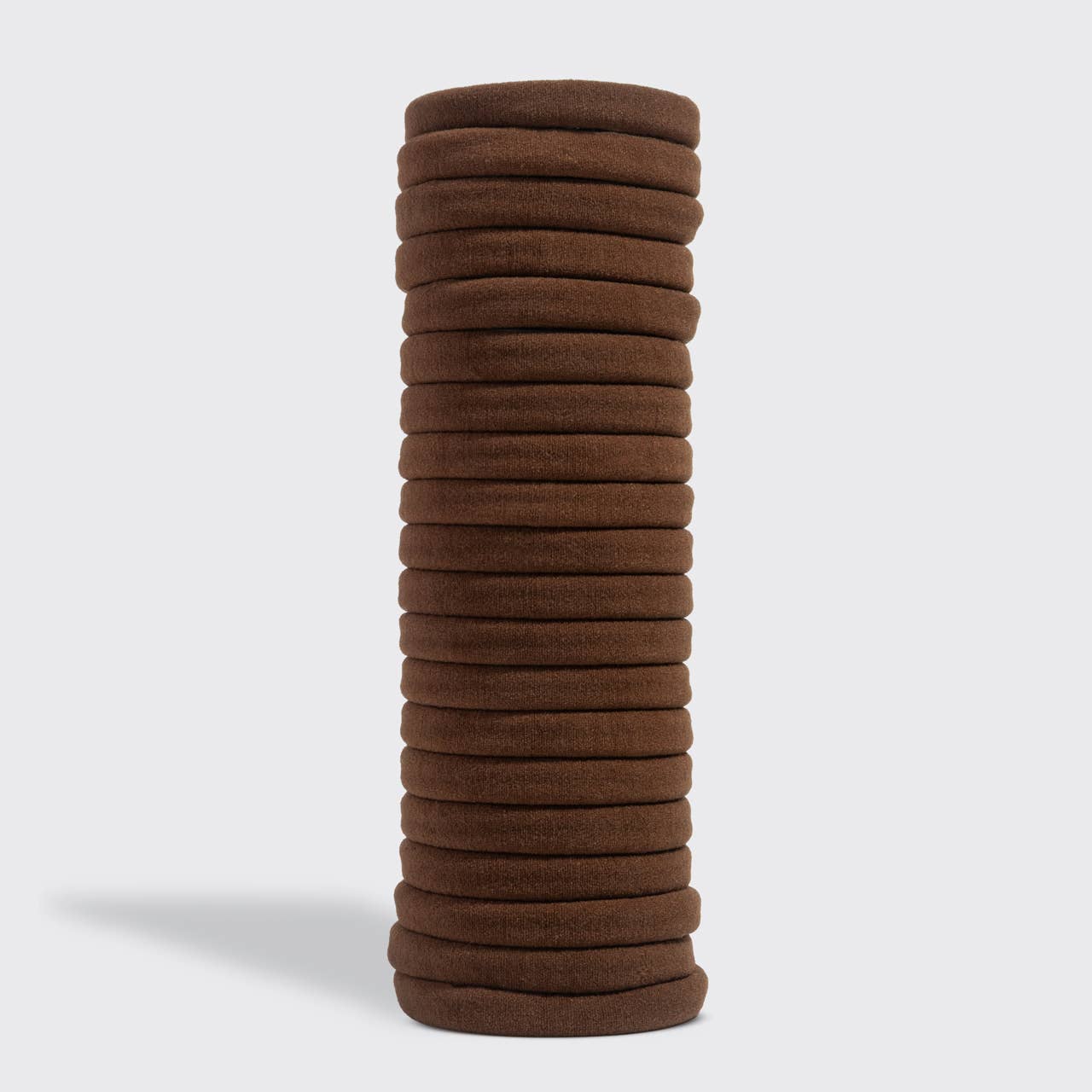 NR KITSCH NYLON ELASTICS 20pc | CHOCOLATE