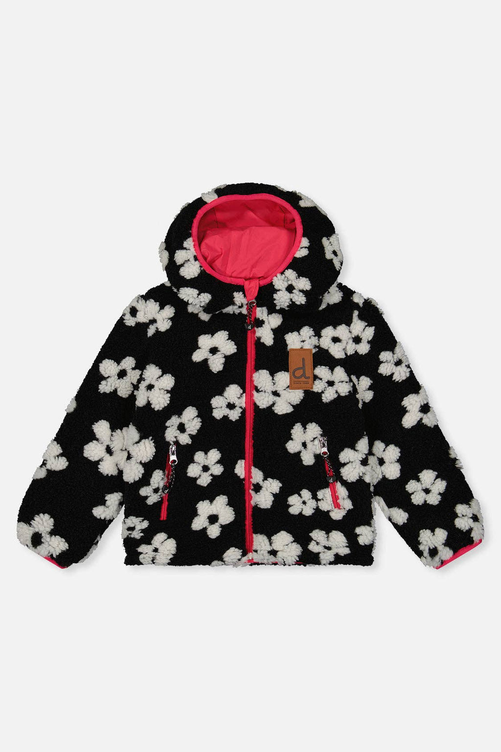 NR DEUX PAR DEUX REVERSIBLE MID SEASON JACKET | PINK BLACK