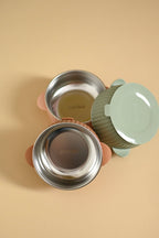 NR MINIKA STAINLESS & SILICONE BOWL | ICE