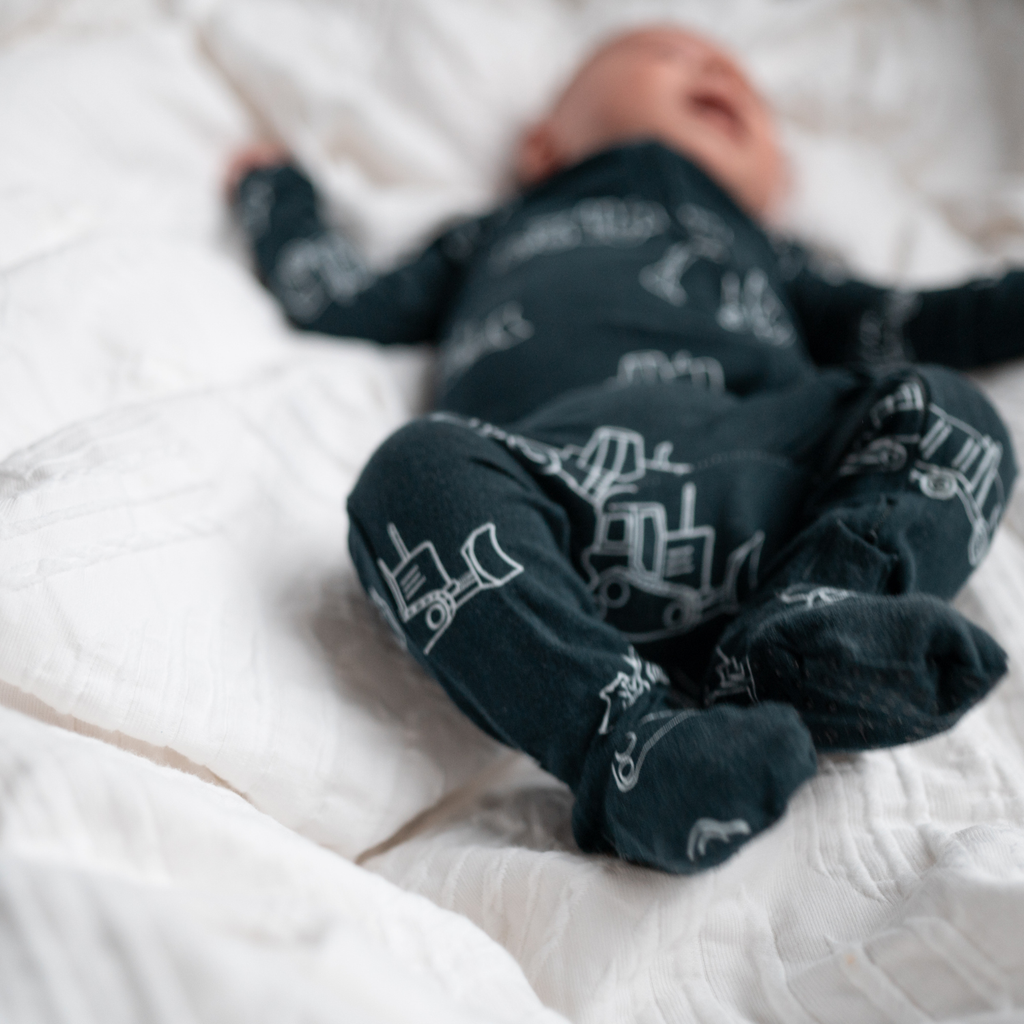 NR PIP + PHEE BAMBOO FOOTED SLEEPER | VINTAGE FLORAL