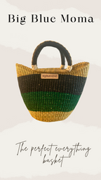 BIG BLUE MOMA - U SHOPPER HANDBAG