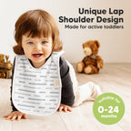 NR KEABABIES 8-PACK HALLO DROOL BIBS | VESSELS
