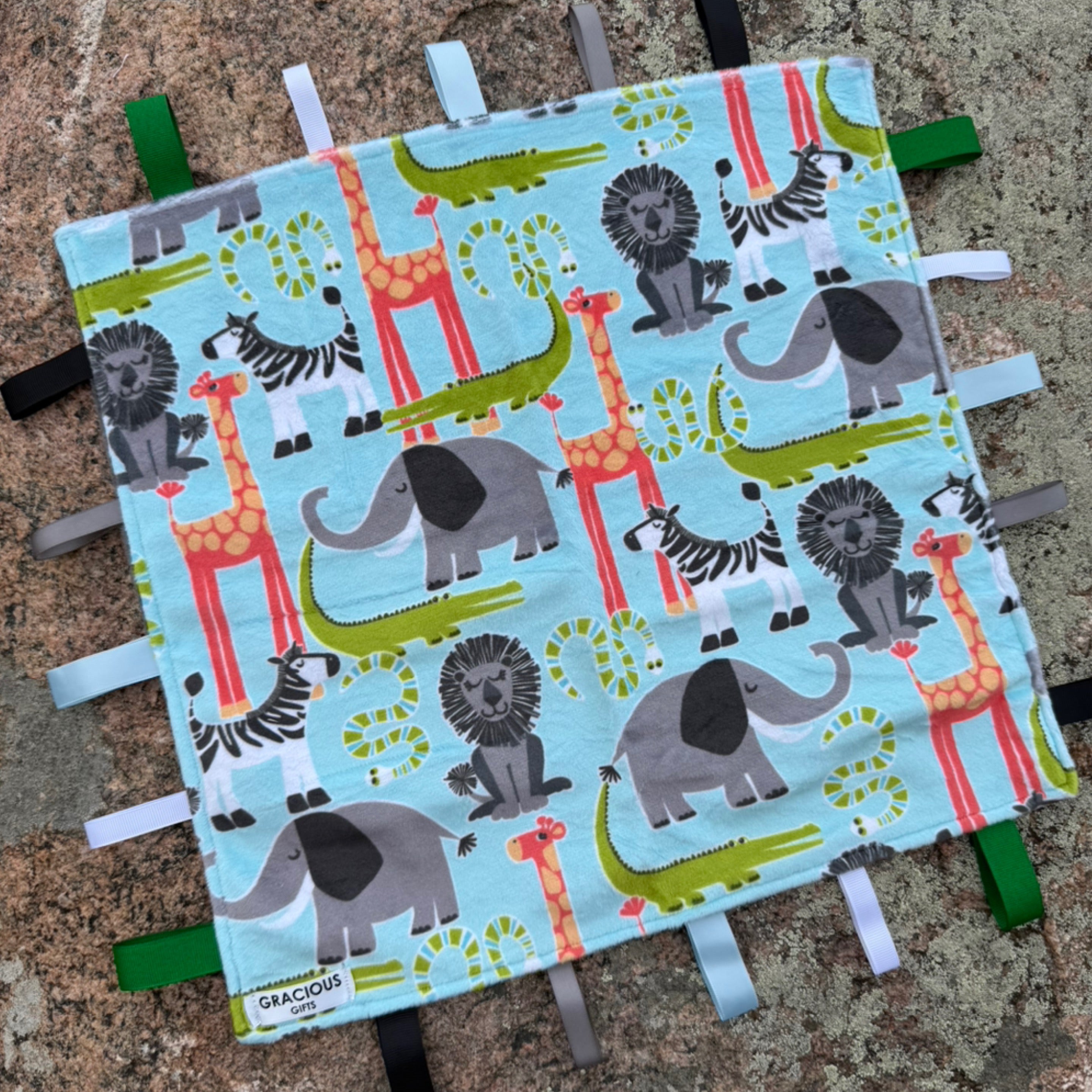 NR GG SNUGGLE BLANKY | JUNGLE