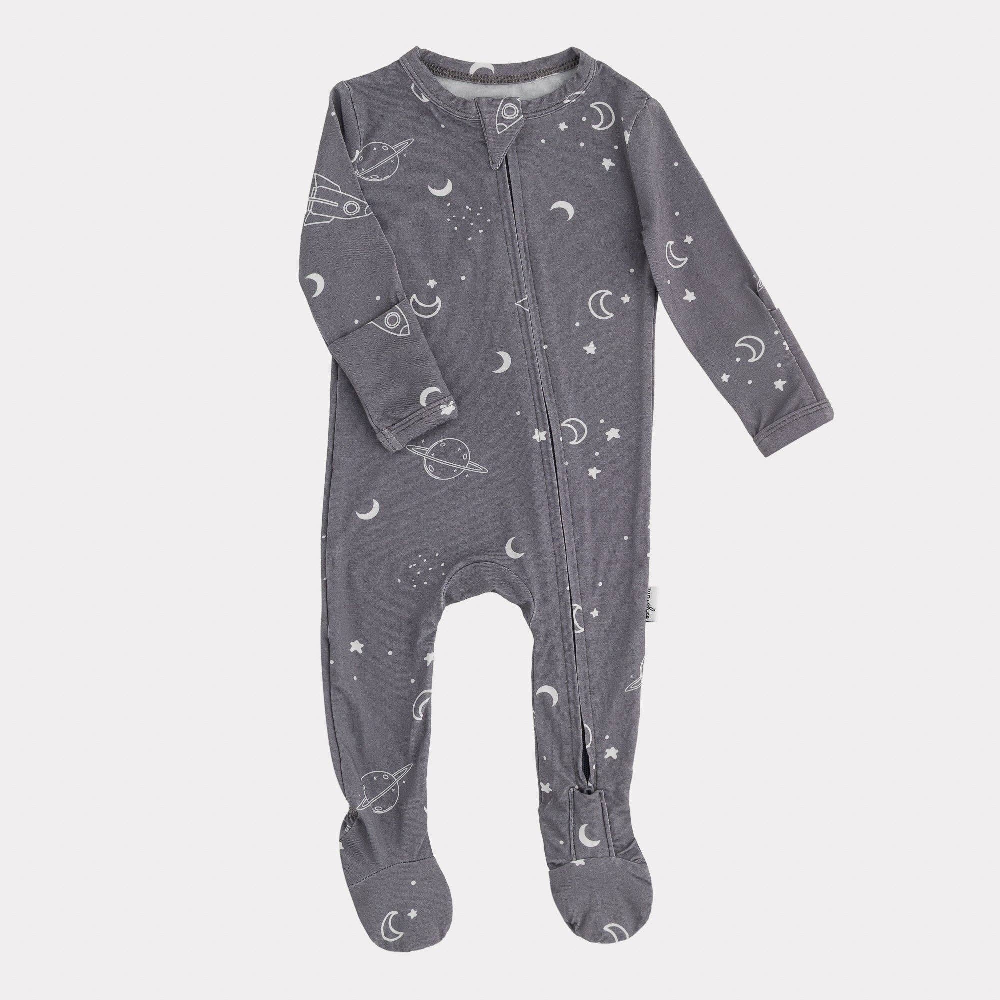 NR PIP + PHEE BAMBOO FOOTED SLEEPER | DAINTY FLORAL | NEWBORN ONLY
