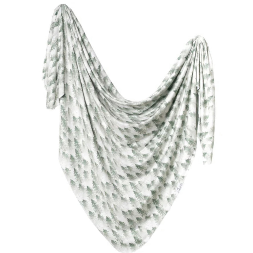 NR COPPER PEARL SWADDLE BLANKET | EVERGREEN