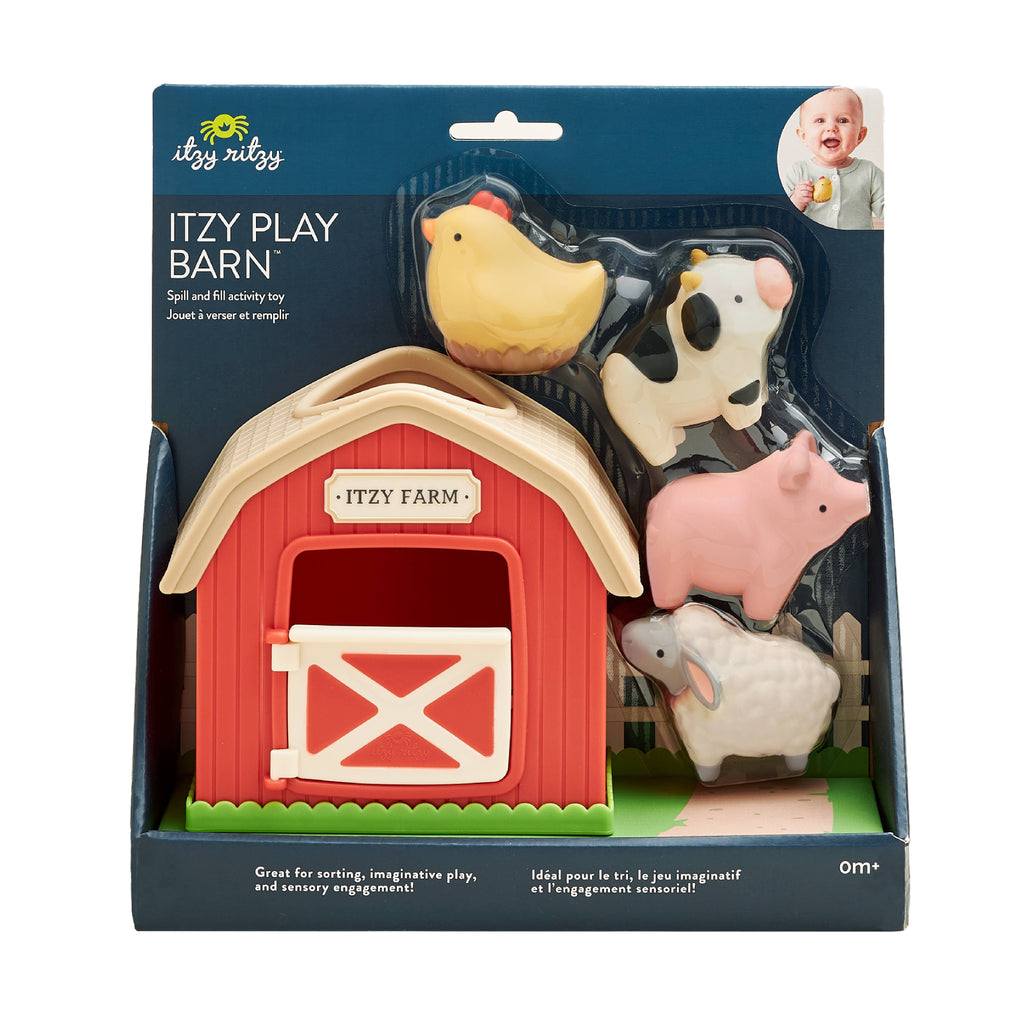 NR ITZY RITZY PLAY BARN SPILL & FILL ACTIVITY TOY