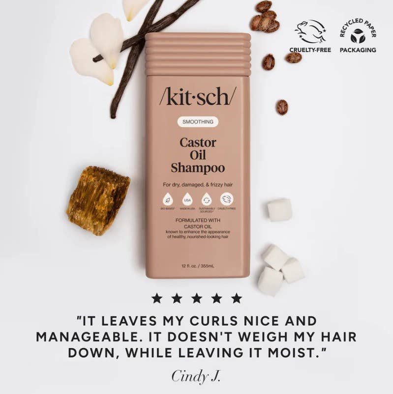 NR KITSCH SMOOTHING CASTOR OIL SHAMPOO