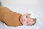 NR COPPER PEARL SWADDLE BLANKET | CAMEL