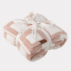 NR PIP PHEE TODDLER PLUSH BLANKET | PINK CHECK