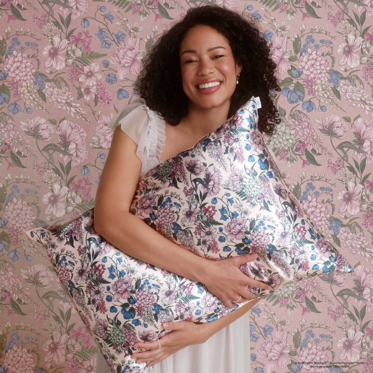 NR KITSCH X BRIDGERTON SATIN PILLOWCASE