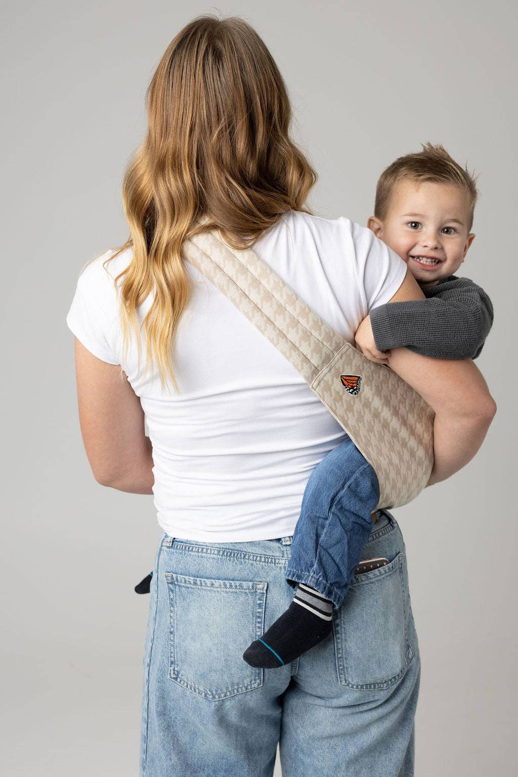 NR MABE MONARCH TODDLER  SLING | HOUNDSTOOTH